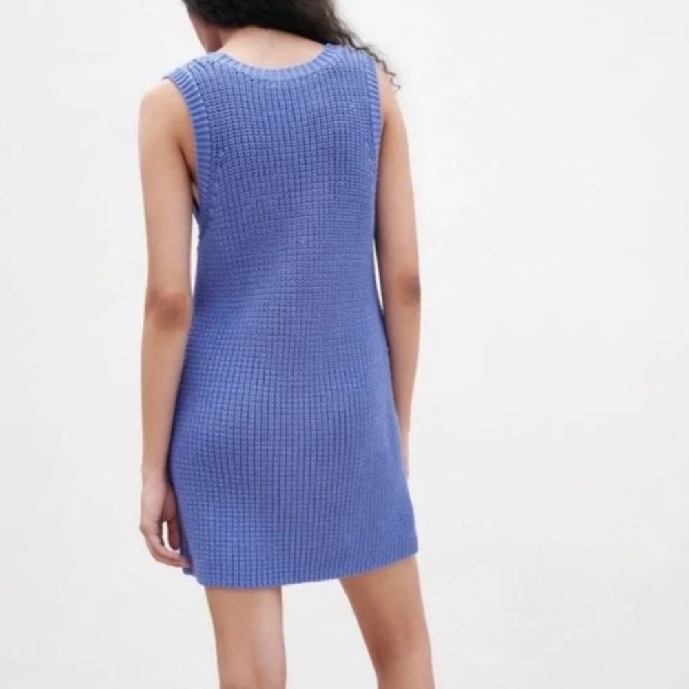 Zara Knit Dress in Bluish - Picture 3 of 14